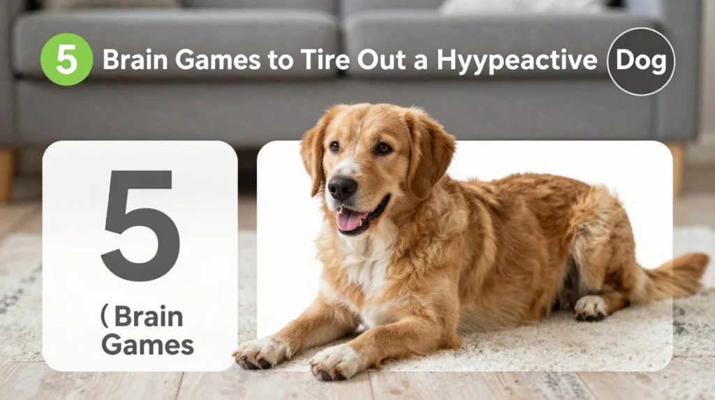 5 Brain Games to Tire Out a Hyperactive Dog