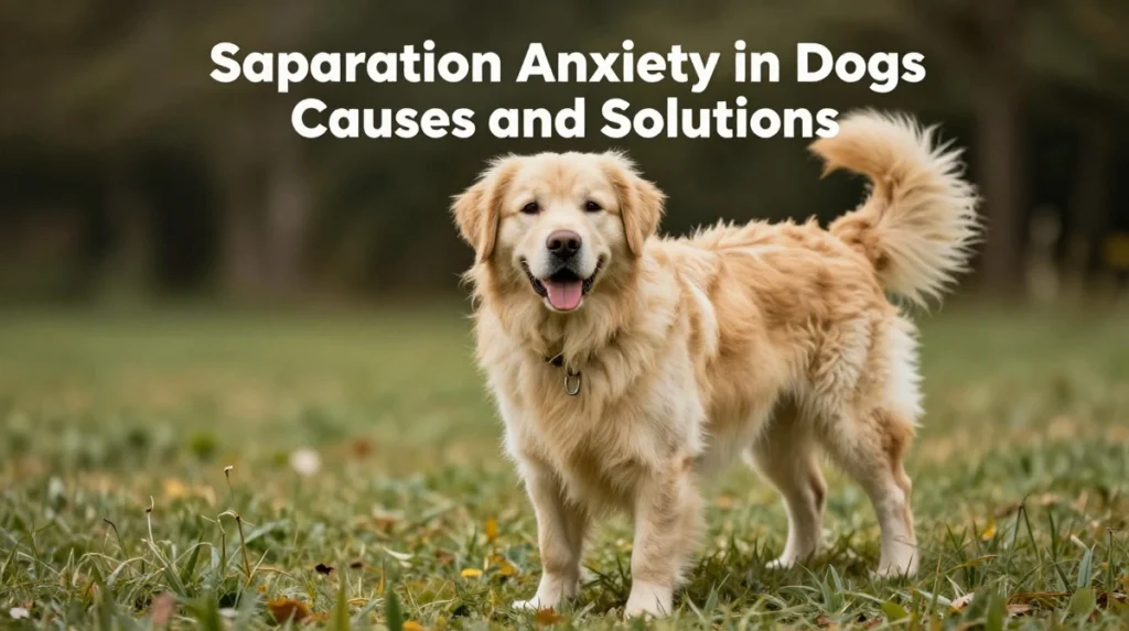 Separation Anxiety in Dogs Causes and Solutions