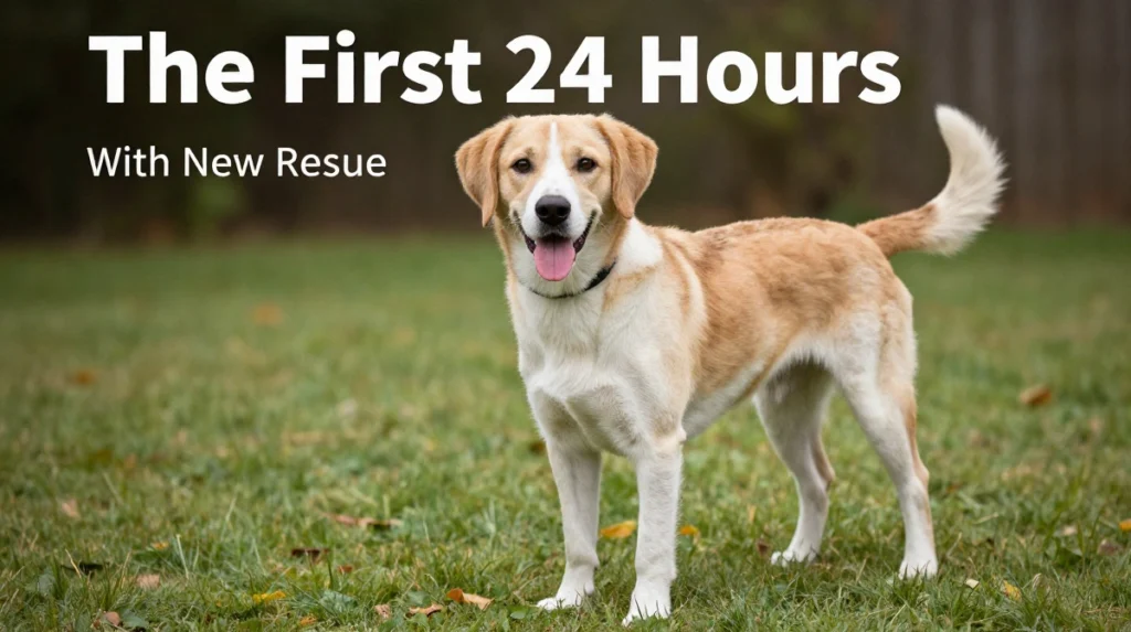 The First 24 Hours With a New Rescue Dog