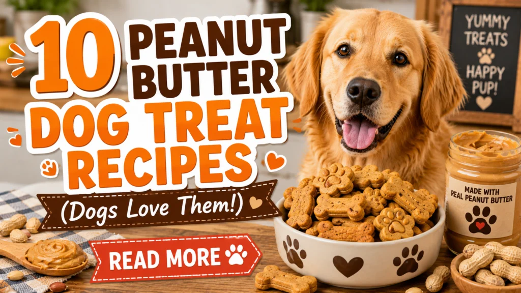 10 Peanut Butter Dog Treat Recipes (Dogs Love Them!)