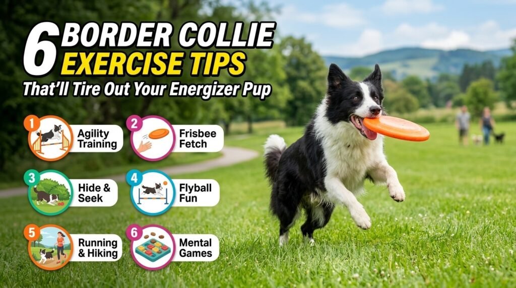 6 Border Collie Exercise Tips for you