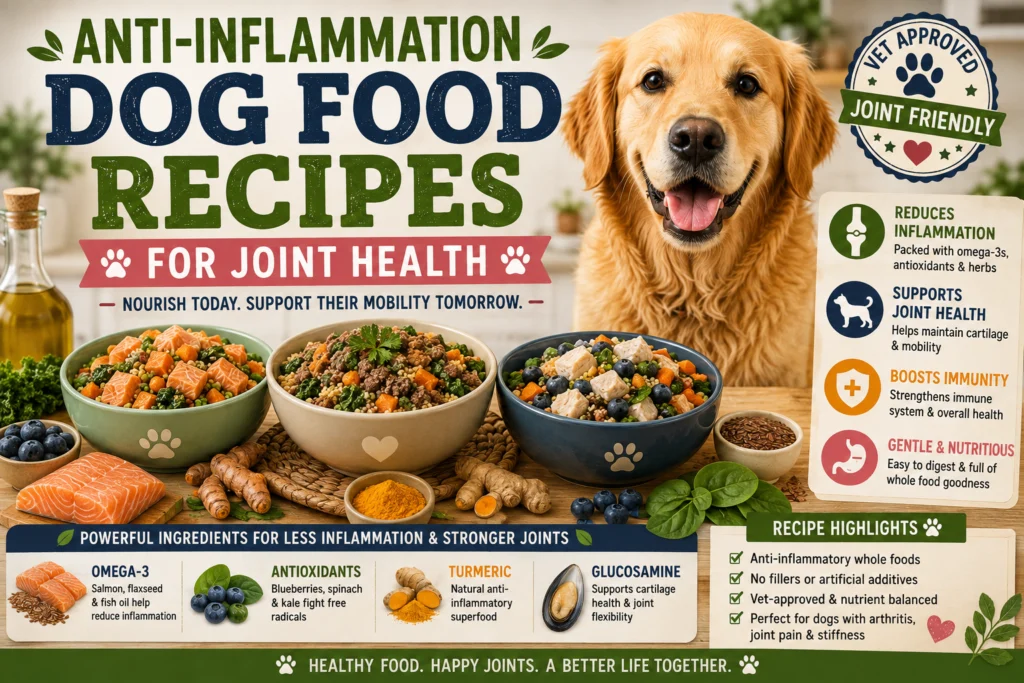 Anti-Inflammation Dog Food Recipes for Joint Health