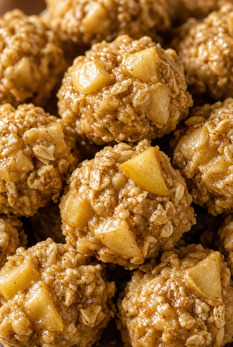 Apple Banana Oat Bites