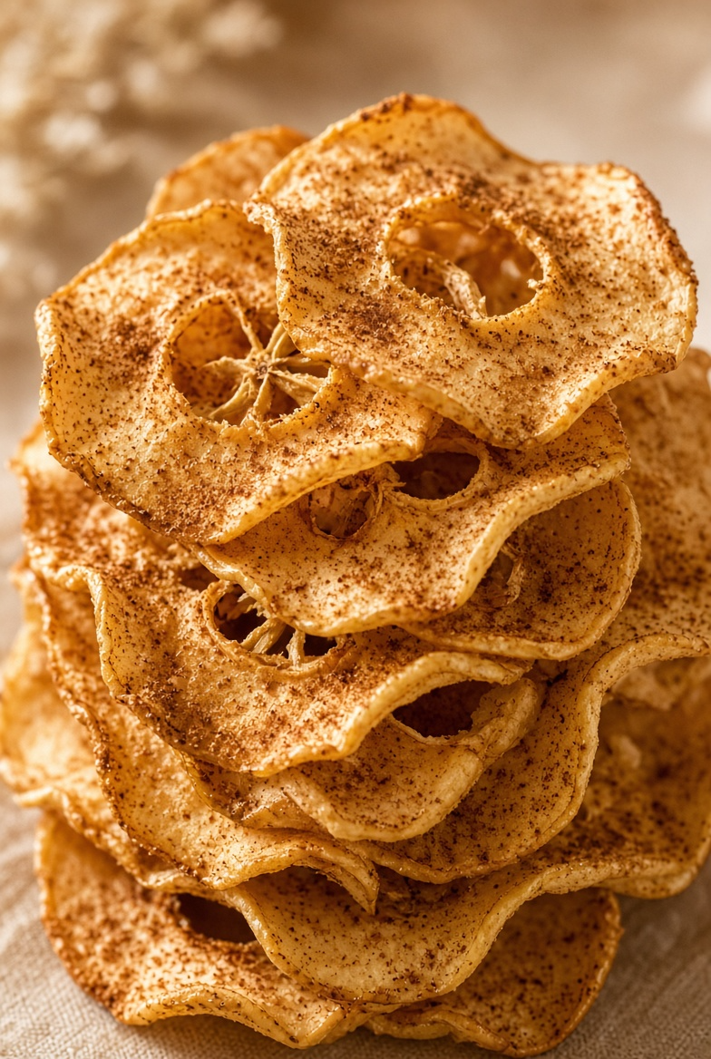 Apple Cinnamon Dehydrated Rings