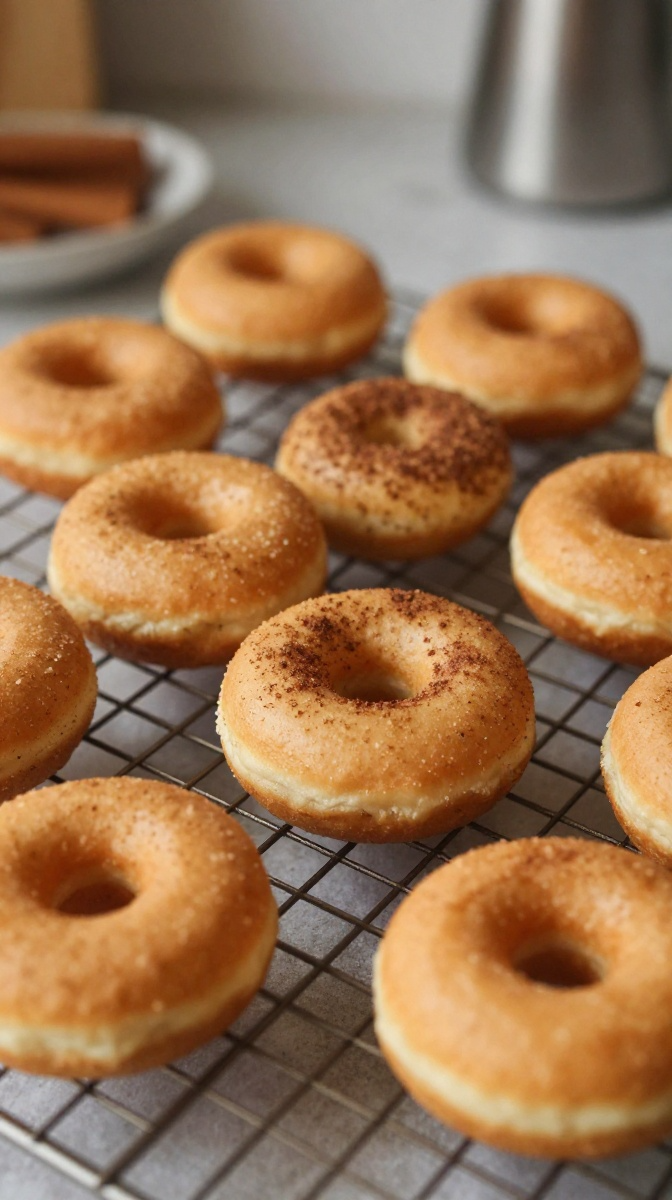 Apple Cinnamon Donuts for Dogs