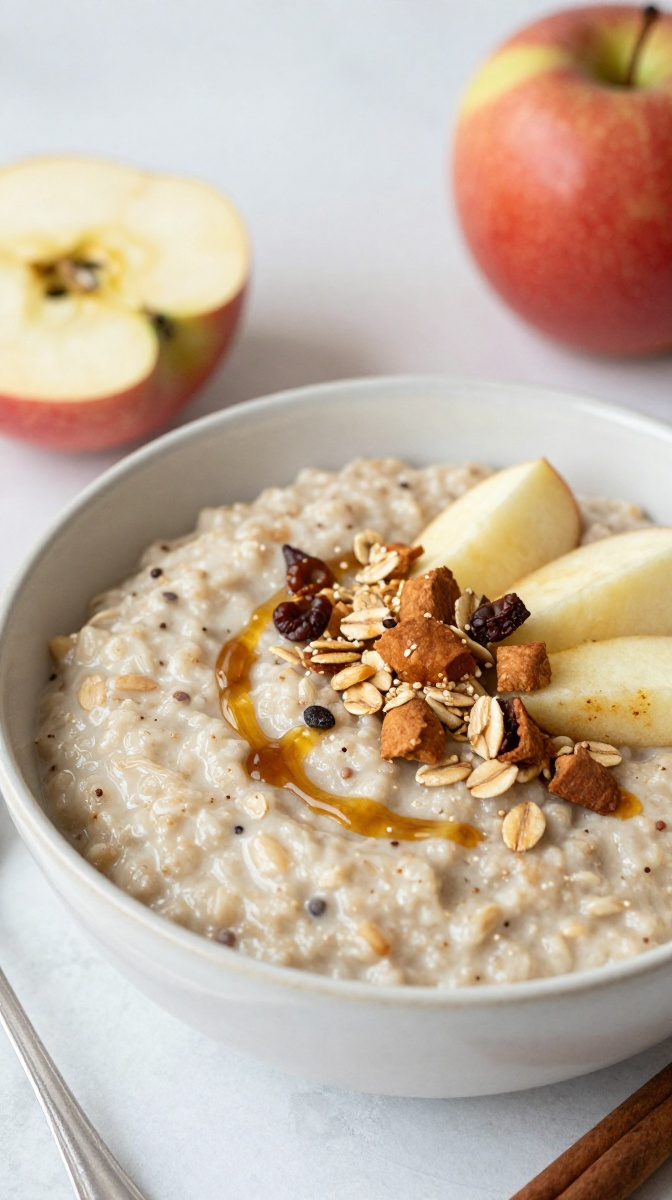 Apple Cinnamon Oat Porridge