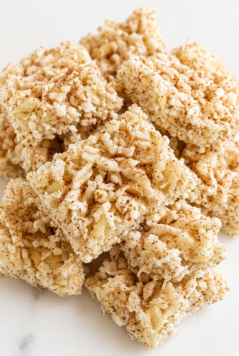Apple Cinnamon Rice Cake Bites