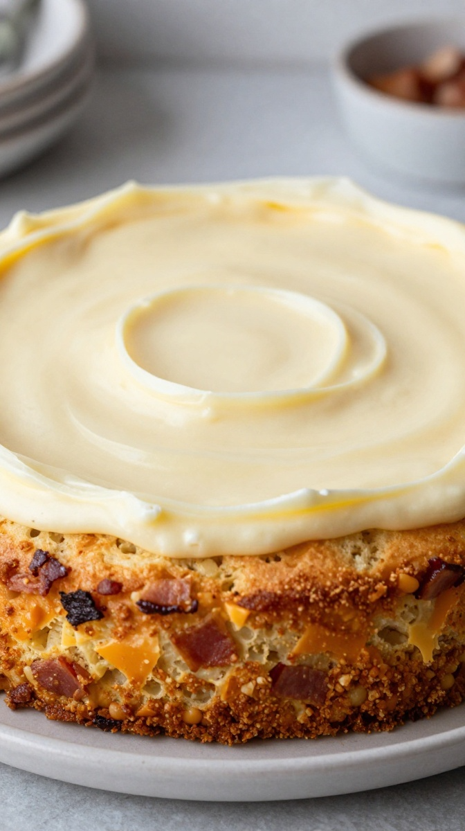 Bacon and Cheese Savory Cake