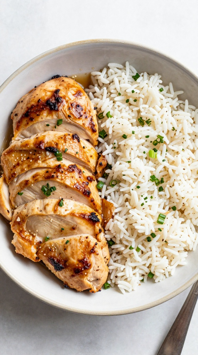 Baked Chicken & Rice Bowl