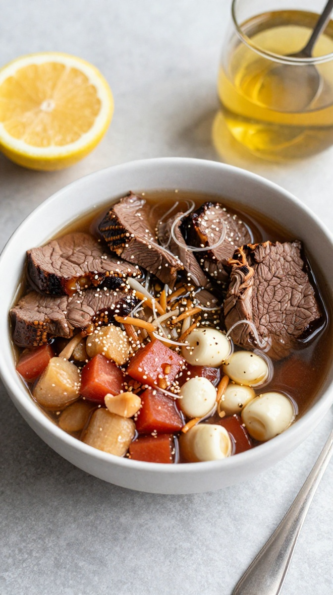Beef & Bone Broth Energy Bowl