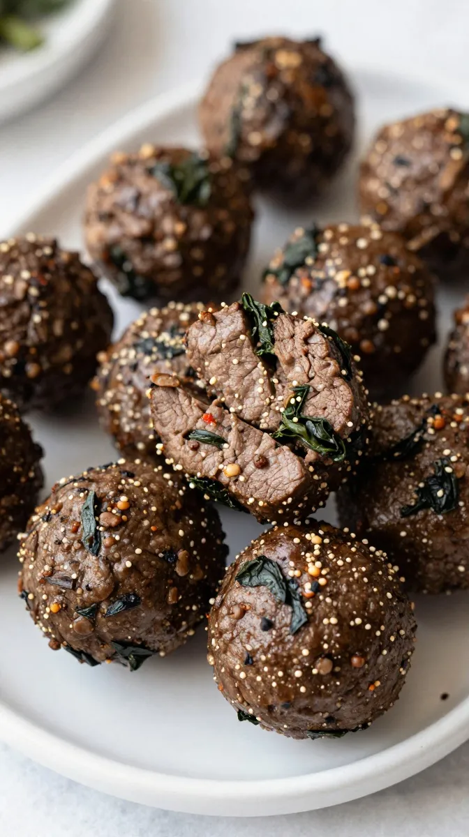 Beef & Kale Power Bites