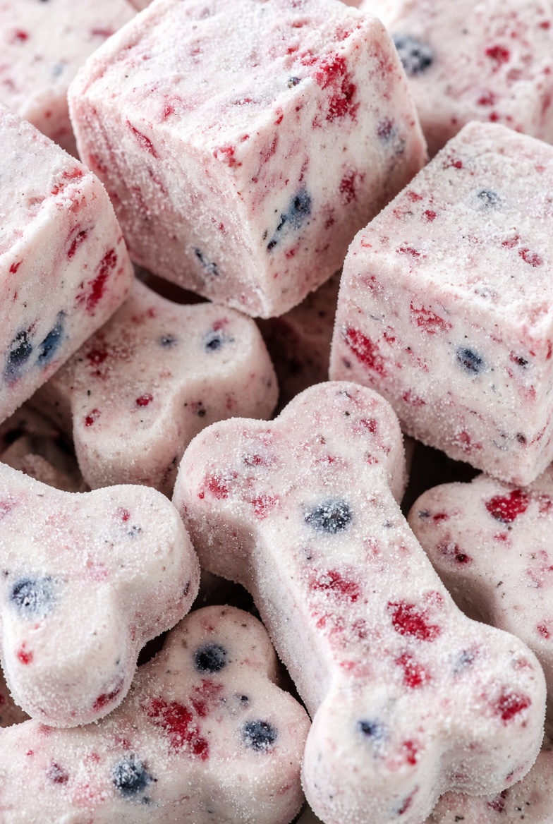 Berry Yogurt Cubes