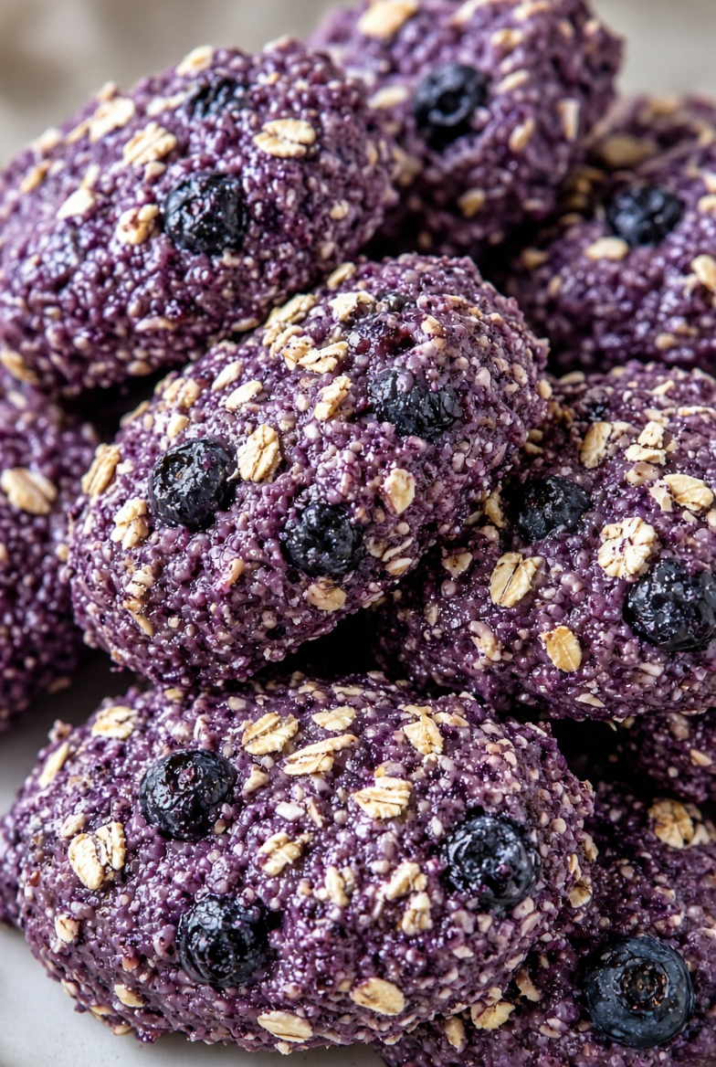 Blueberry Oat Treats