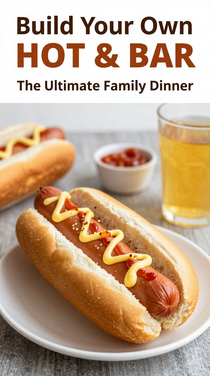Build Your Own Hot Dog Bar (The Ultimate Family Dinner)