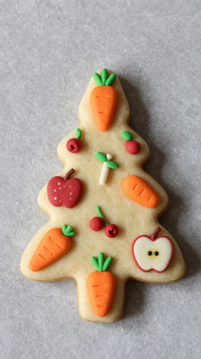Carrot & Apple Christmas Tree Bites