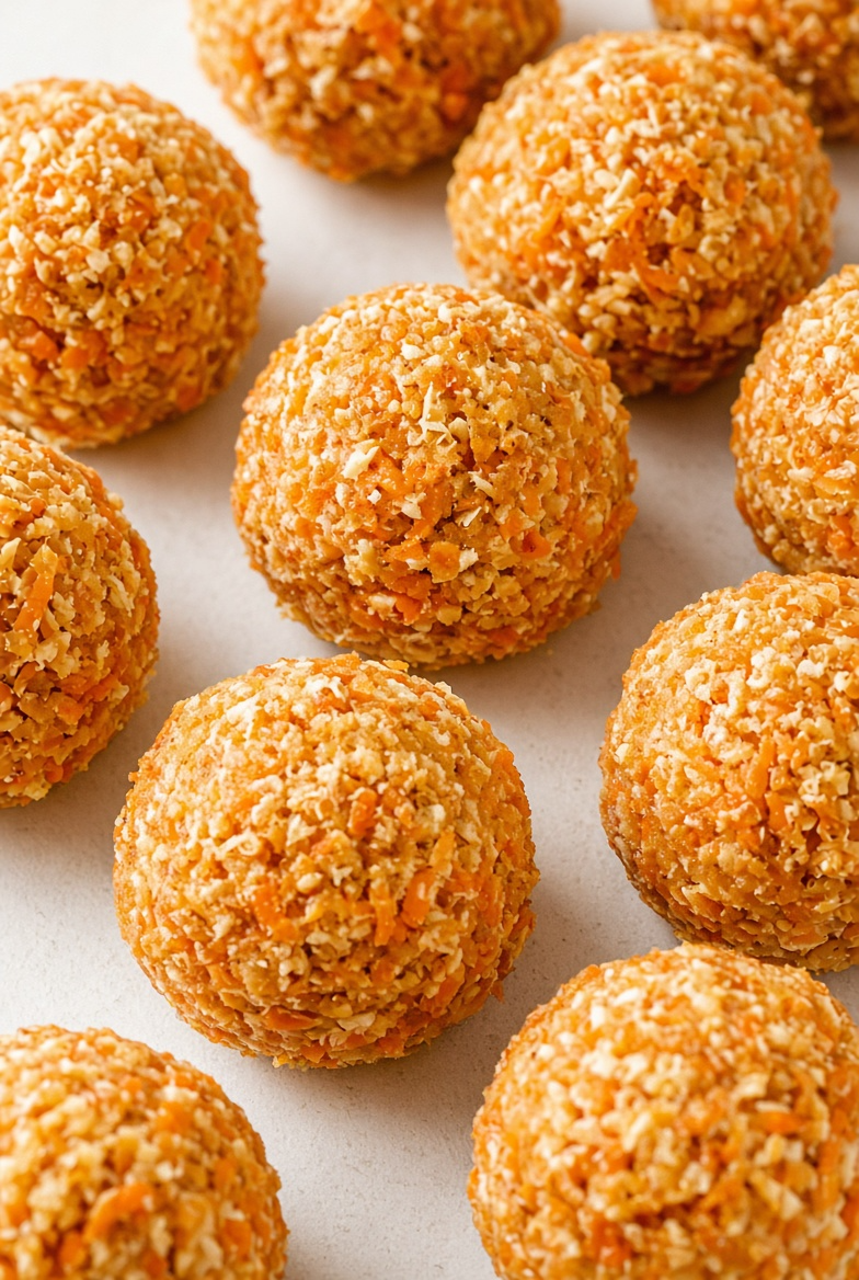 Carrot Apple No-Bake Balls