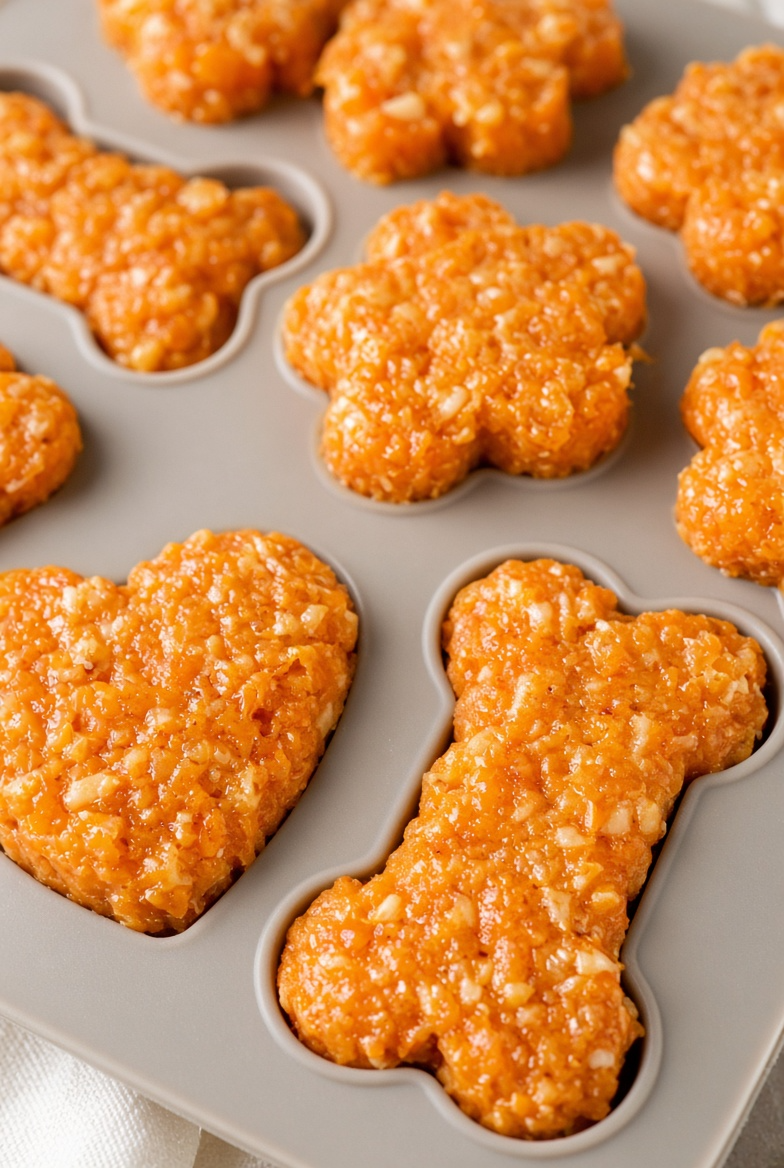 Carrot Apple No-Bake Molds