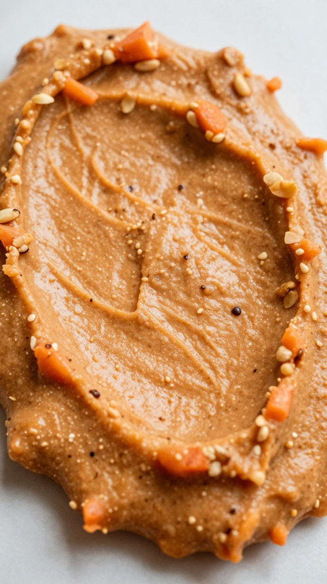 Carrot Apple Peanut Butter Spread