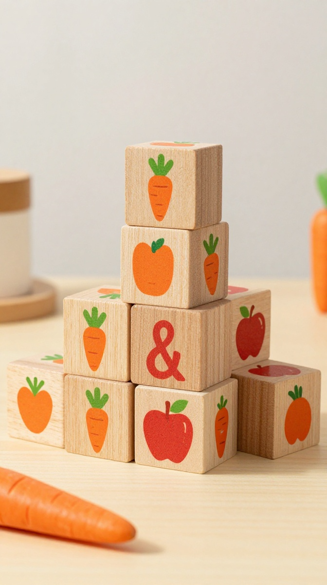 Carrot & Apple Training Cubes