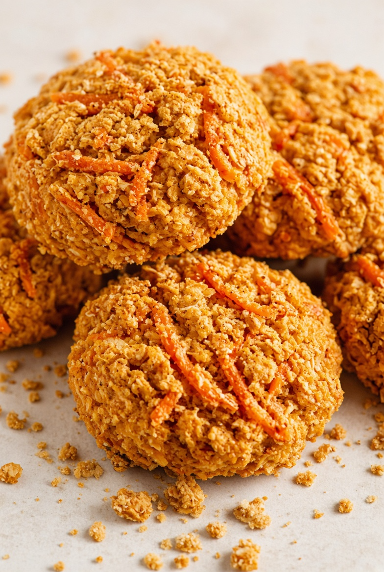 Carrot & Oat Cookies