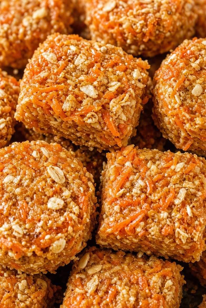 Carrot Oat No-Bake Chews