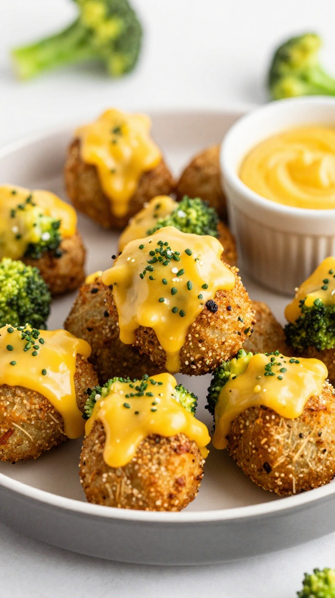 Cheesy Broccoli Bites