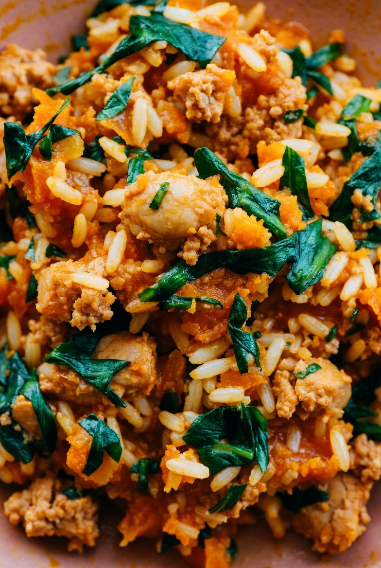 Chicken & Green Bean Comfort Bowl