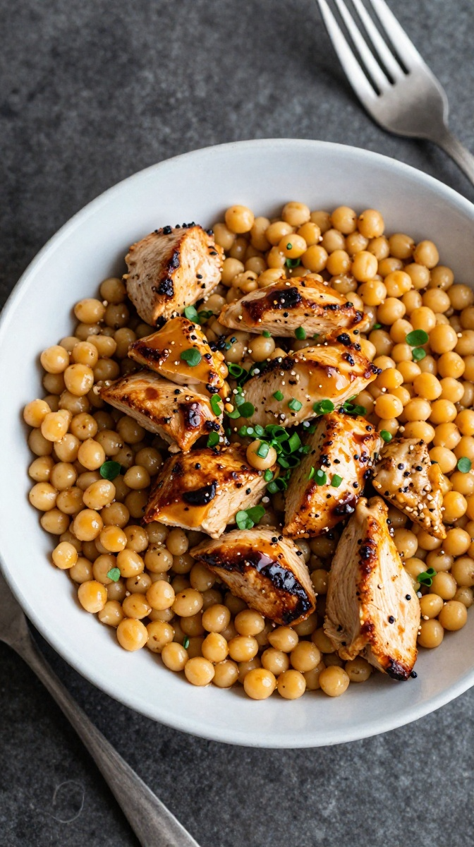 Chicken & Pea Bowl