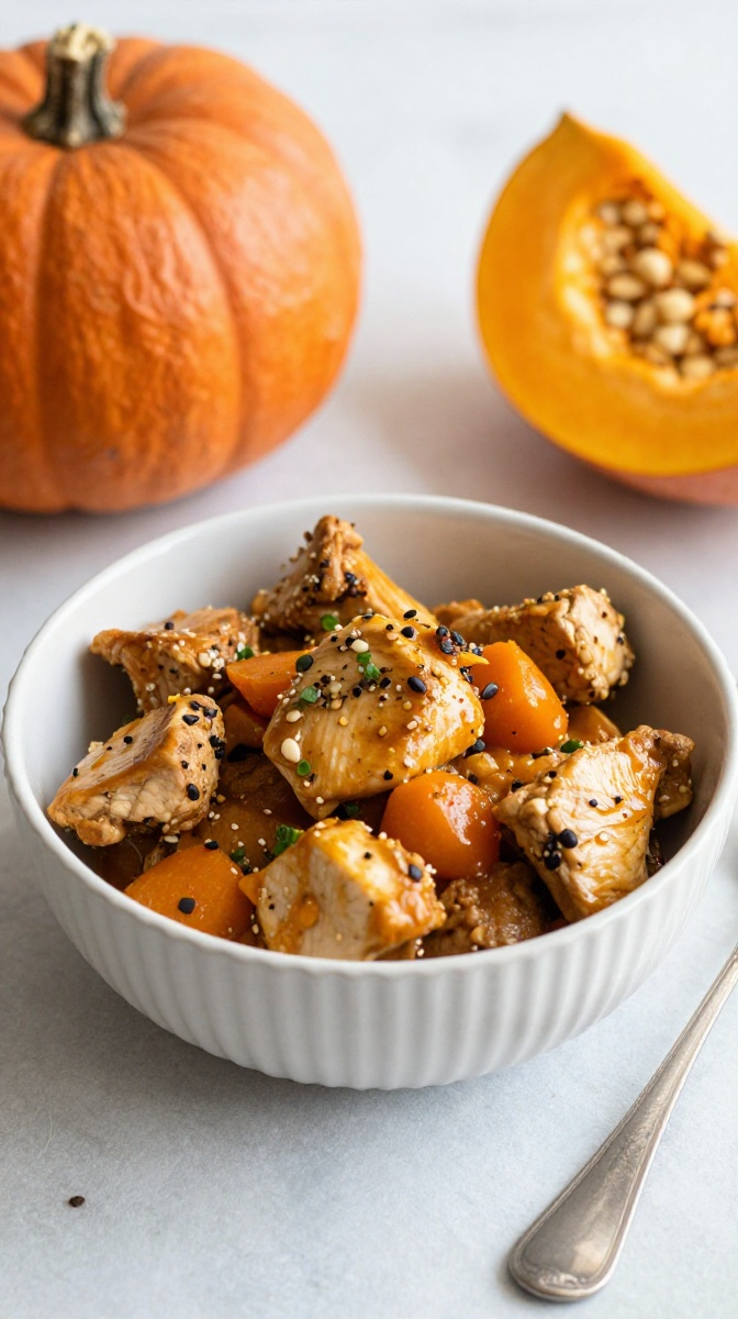 Chicken & Pumpkin Bowl