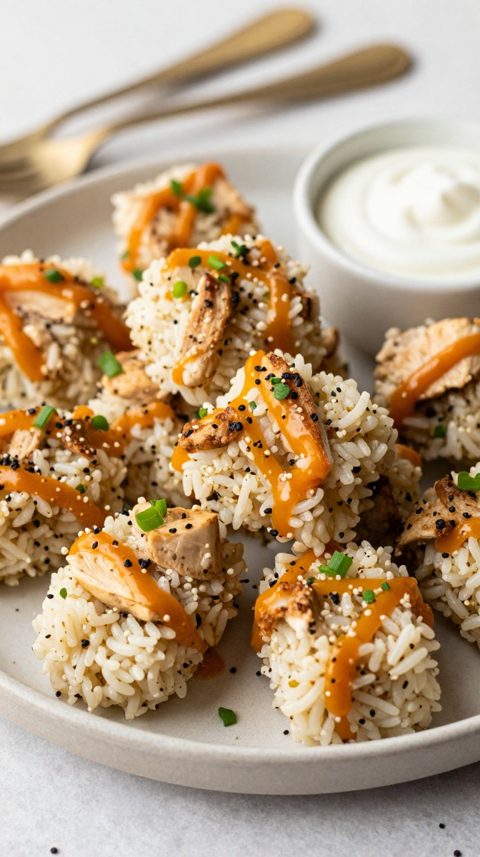 Chicken & Rice Bites