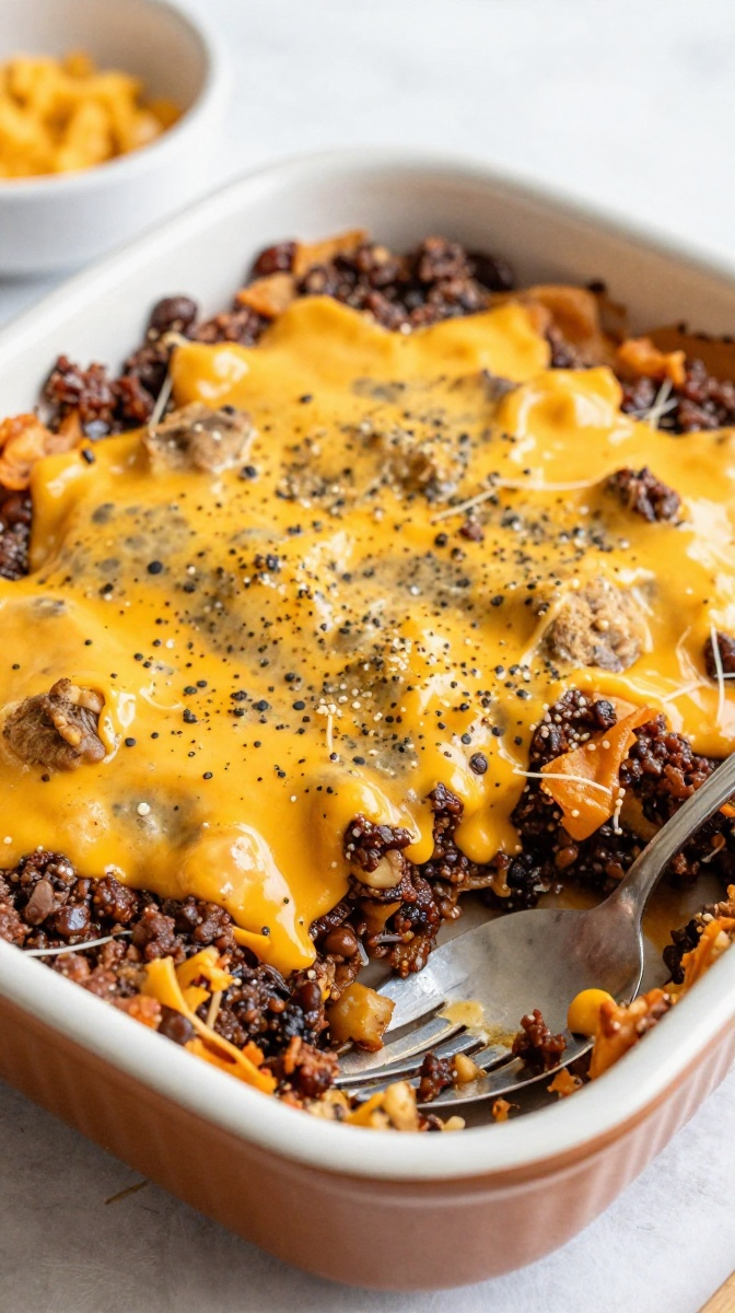 Chili Cheese Keto Dog Casserole (No Bun, All Flavor)