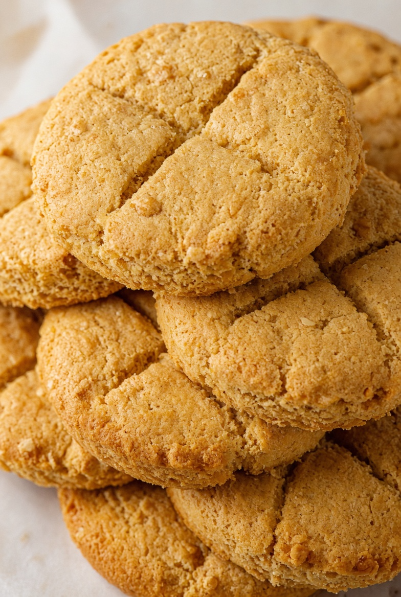 Classic Applesauce Peanut Butter Biscuits