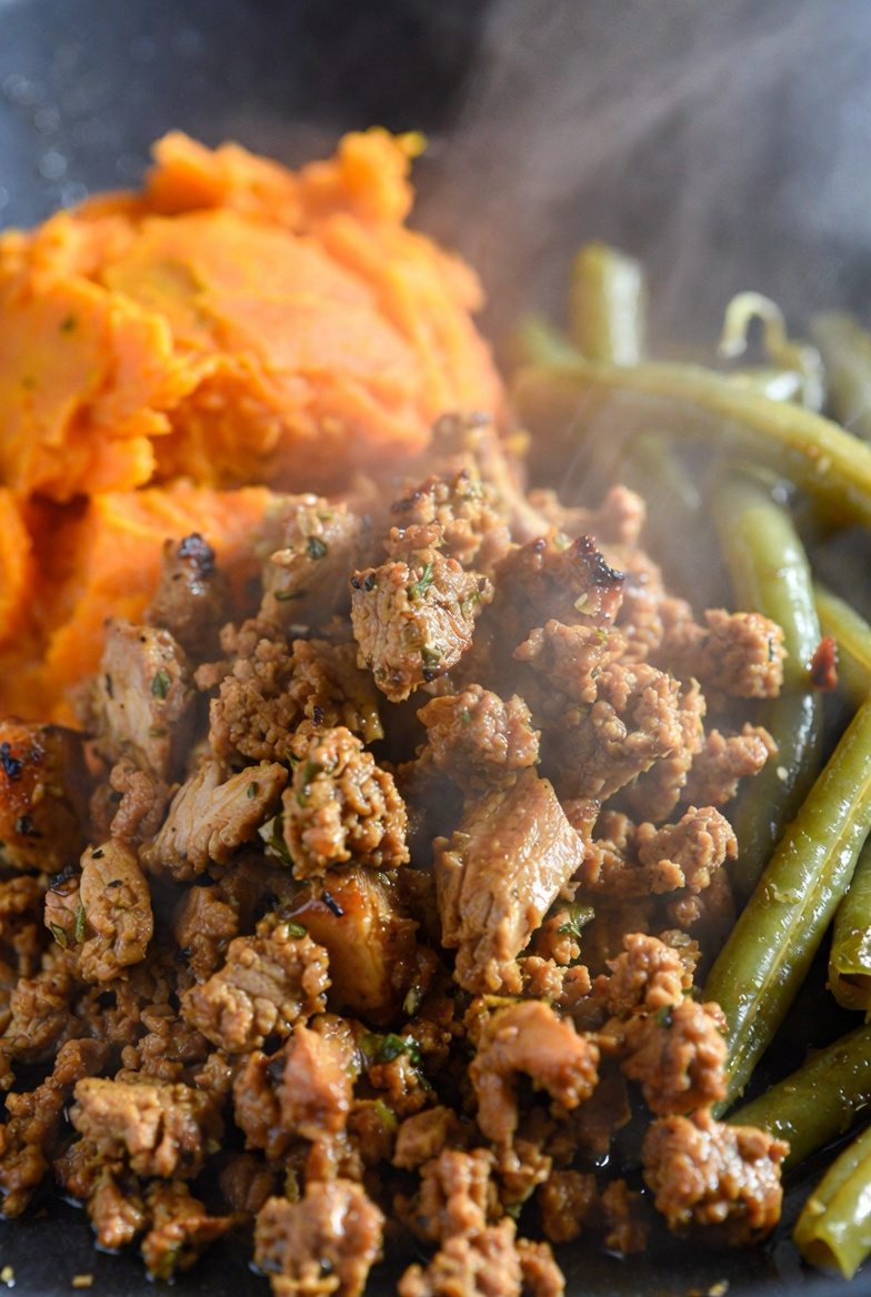 Classic Chicken, Rice & Carrot Bowl