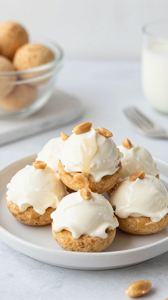 Classic Frozen Yogurt Peanut Butter Bites