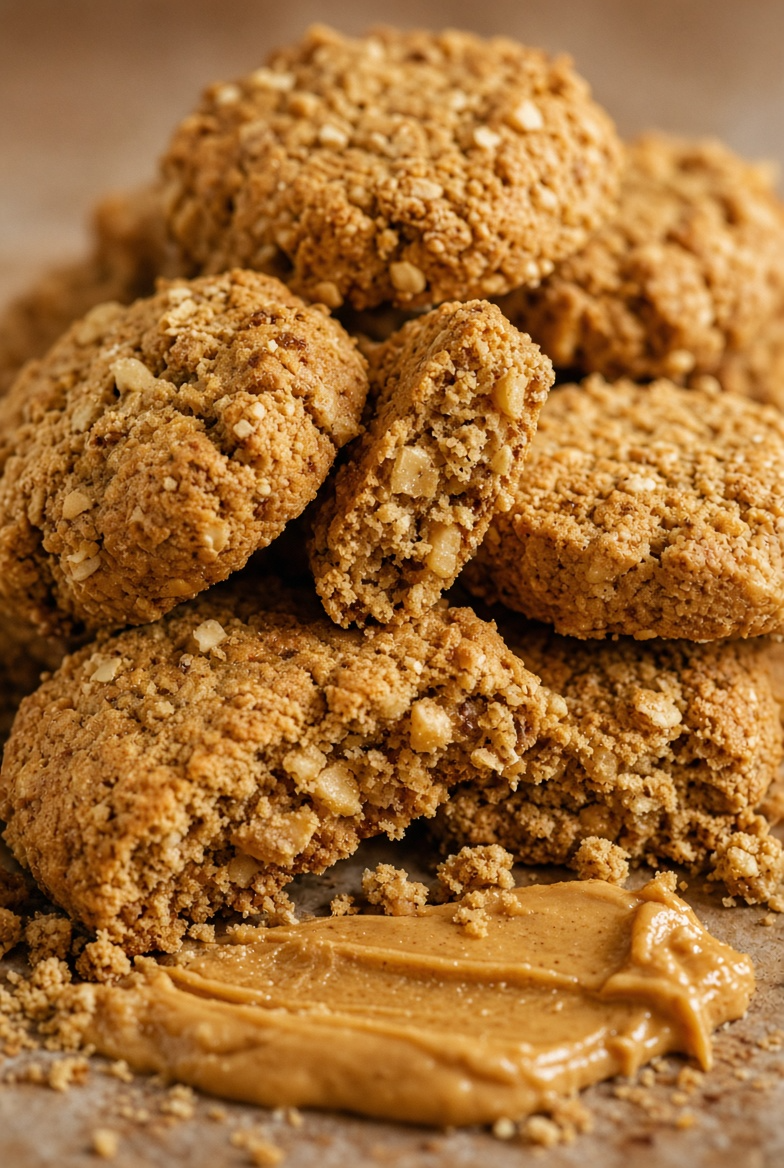 Classic Peanut Butter Banana Biscuits