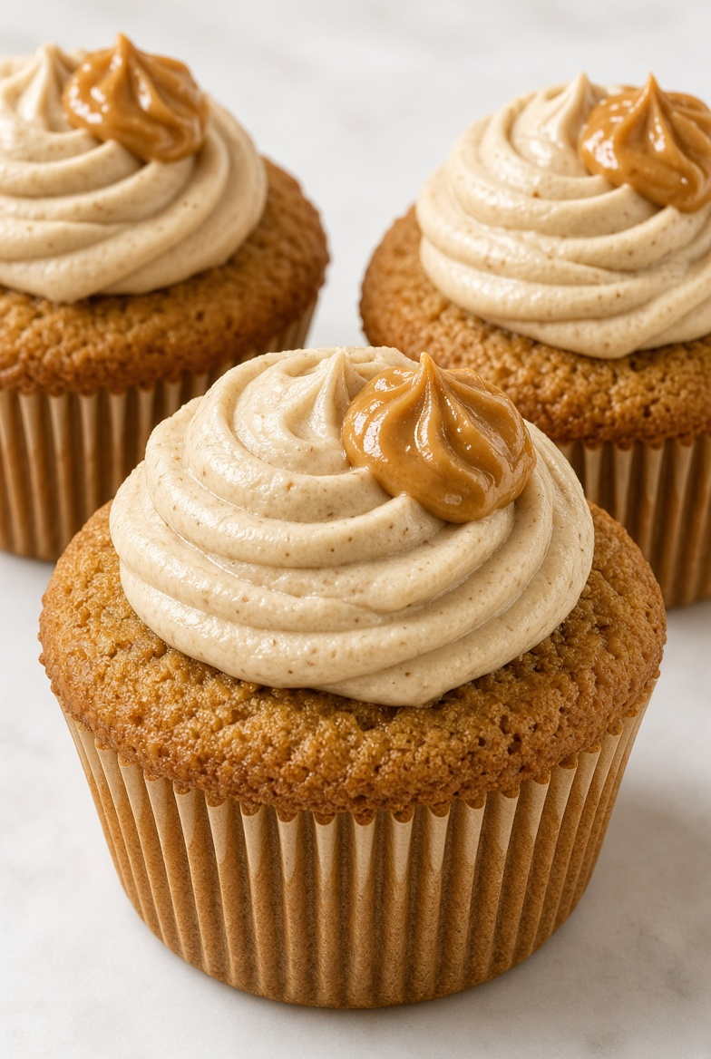 Classic Peanut Butter Cupcakes