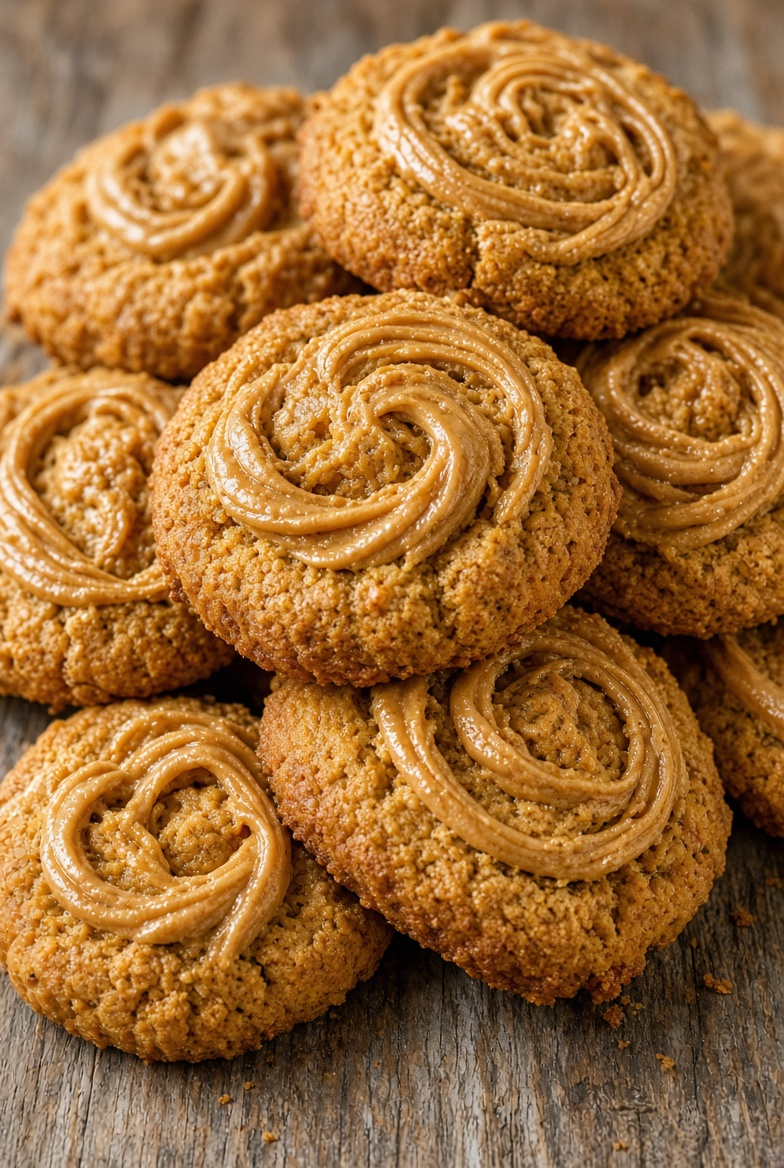 Classic Pumpkin Peanut Butter Biscuits