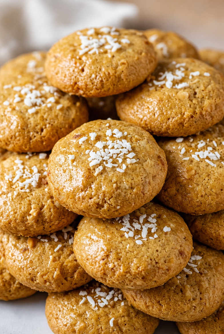 Coconut Oil Peanut Butter Biscuits