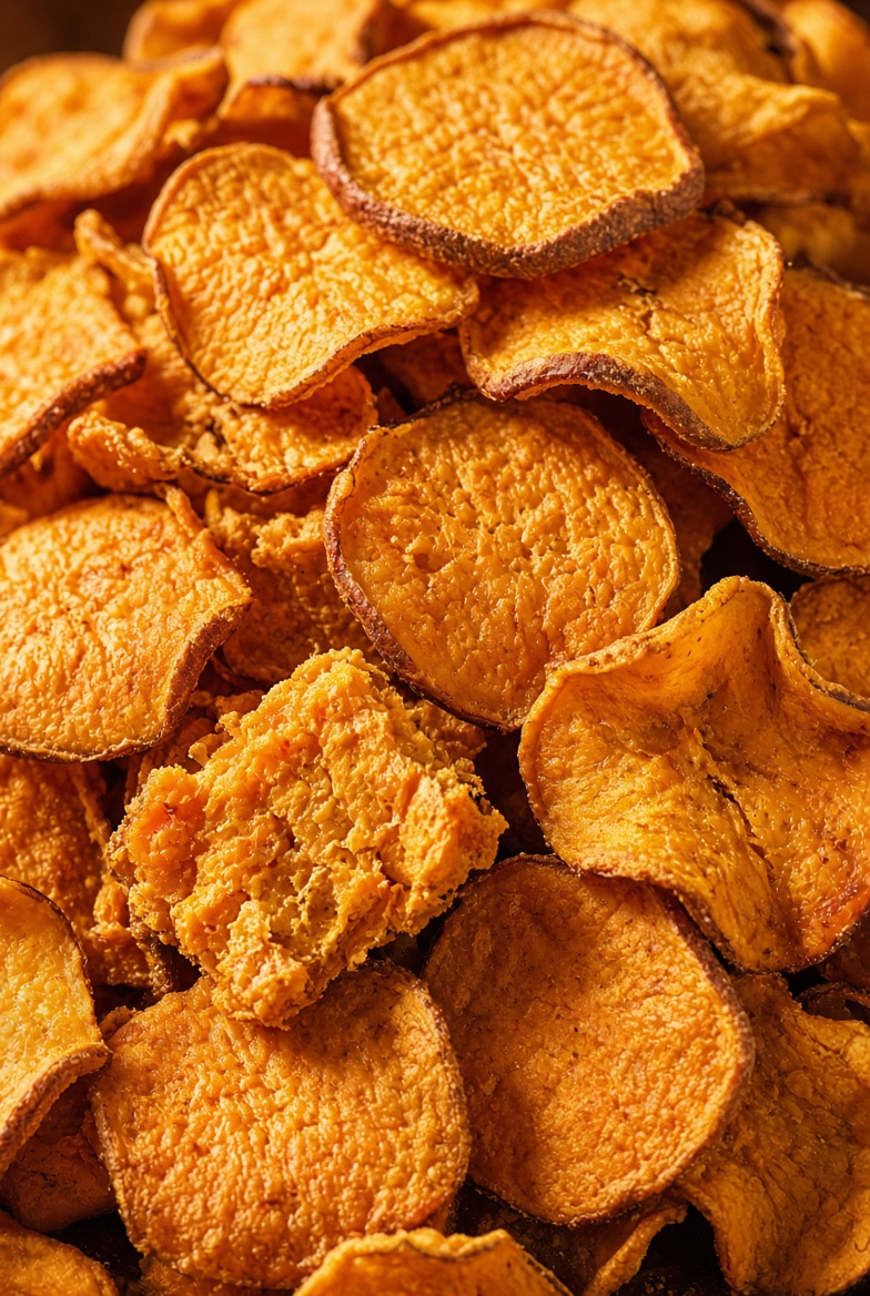 Crispy Sweet Potato Rounds