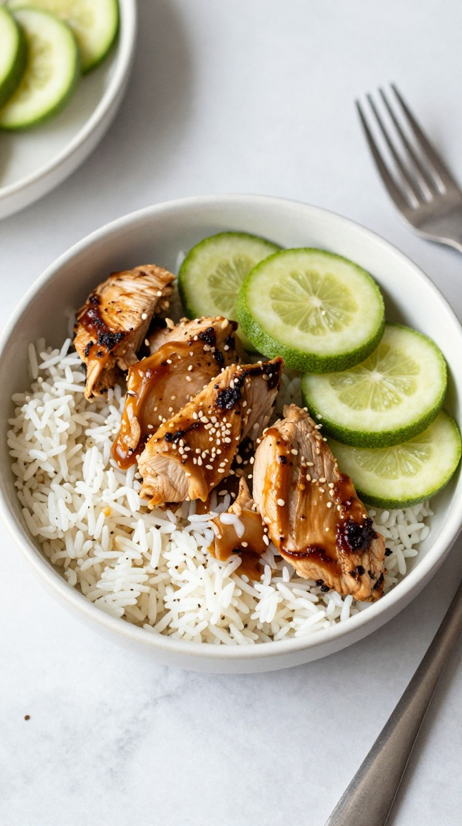 Crock Pot Chicken & Rice Bowl