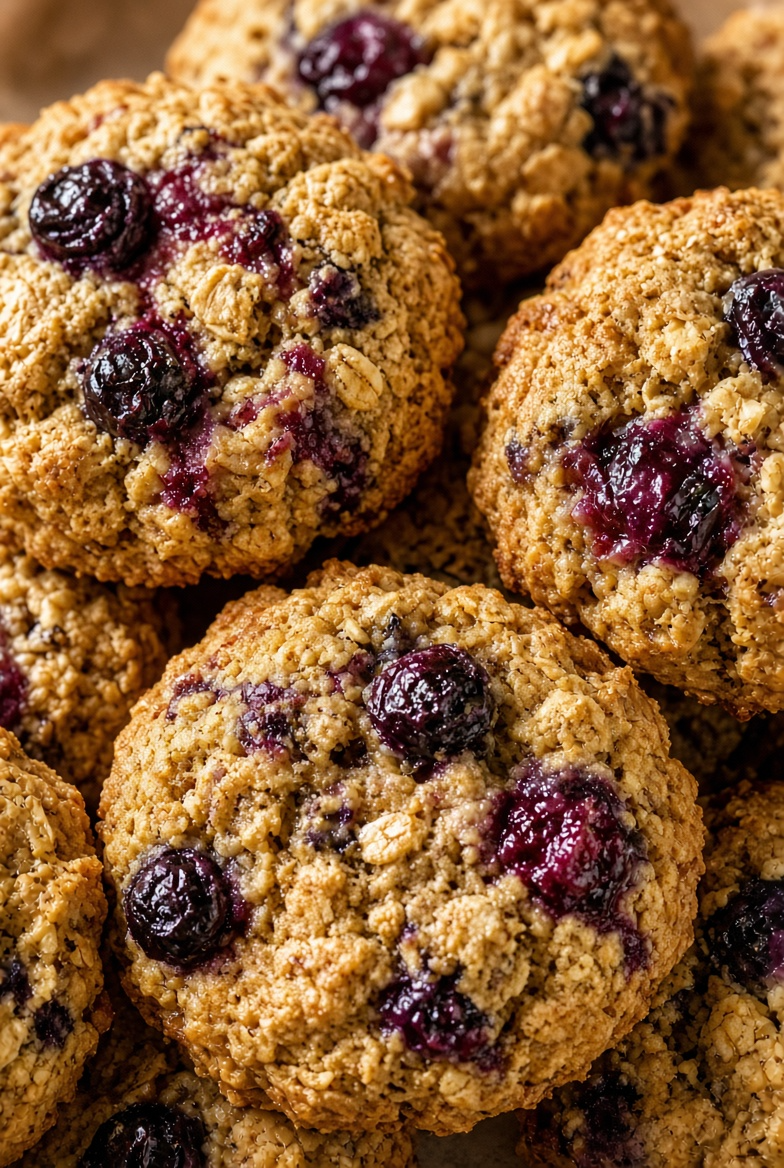 Crunchy Oat & Blueberry Fiber Bites