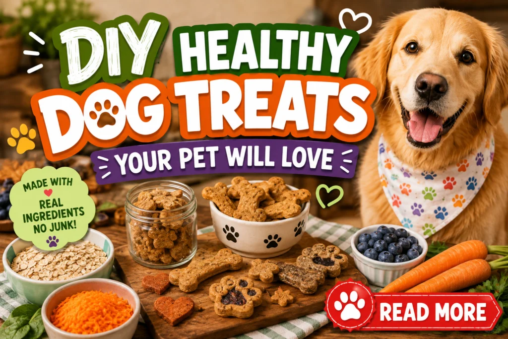 DIY Healthy Dog Treats Your Pet Will Love