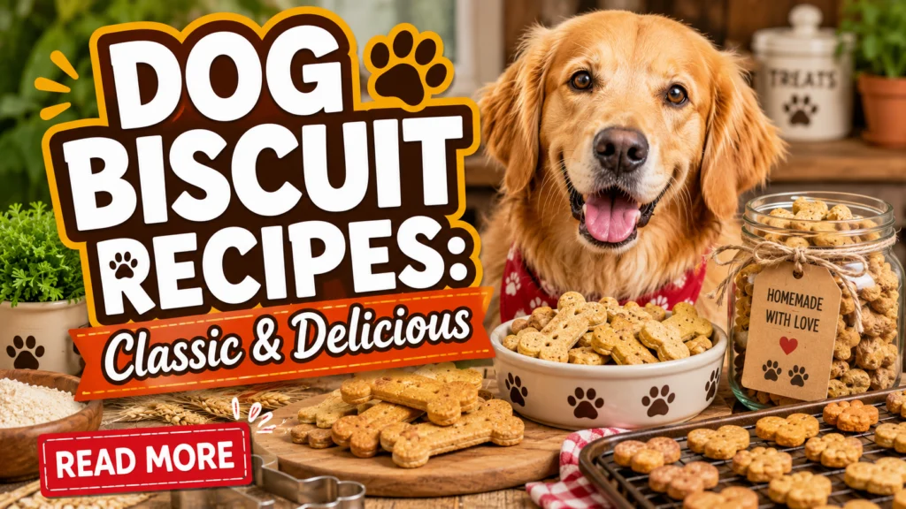 Dog Biscuit Recipes Classic & Delicious
