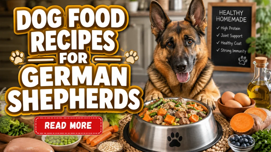 Dog Food Recipes for German Shepherds