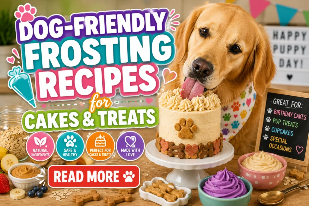 Dog-Friendly Frosting Recipes for Cakes & Treats