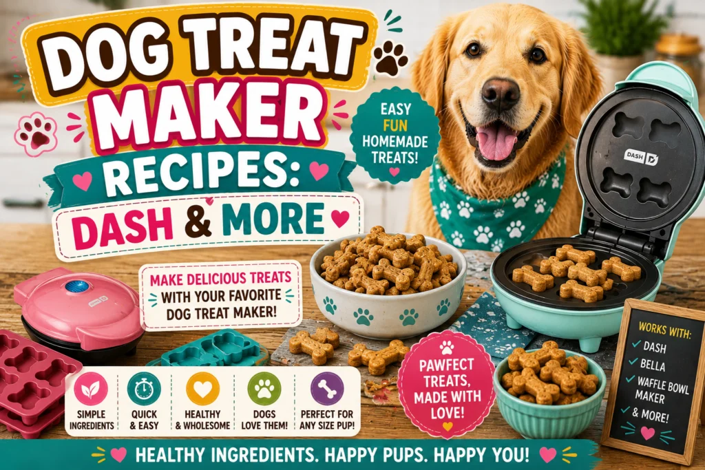 Dog Treat Maker Recipes Dash & More