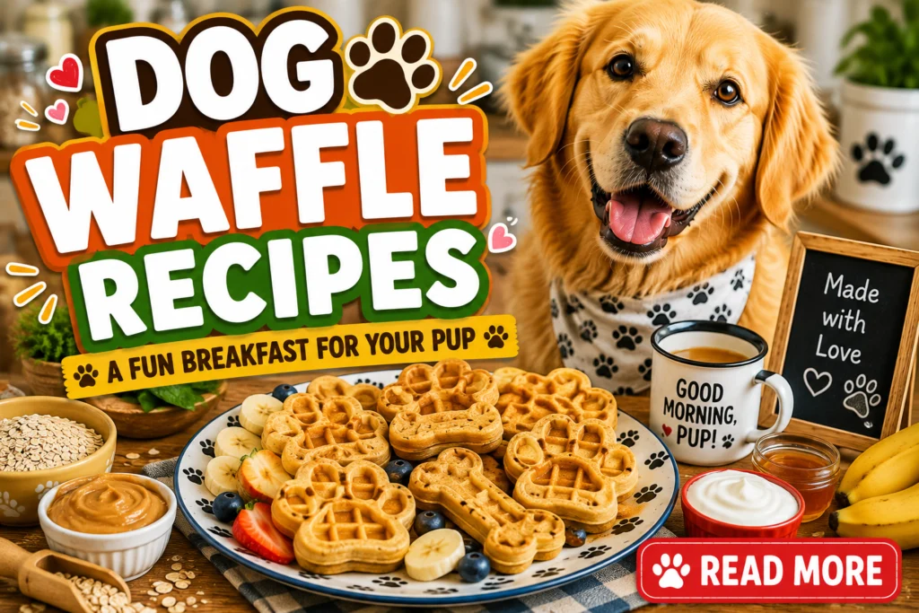 Dog Waffle Recipes A Fun Breakfast for Your Pup