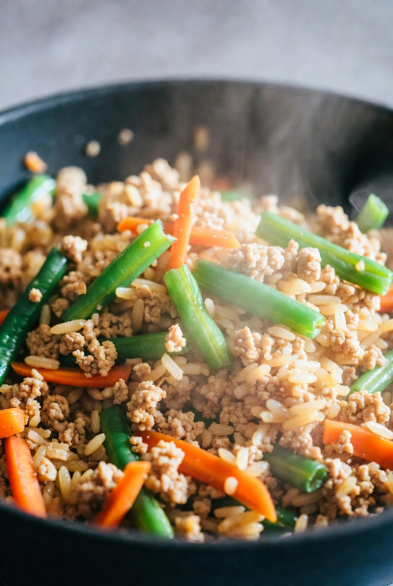 Egg & Rice Scramble Bowl