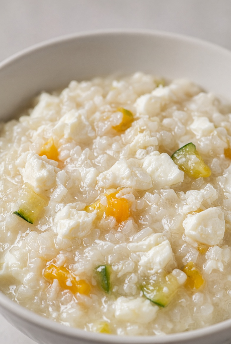 Egg White & White Rice Porridge