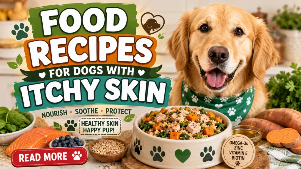 Food Recipes for Dogs with Itchy Skin